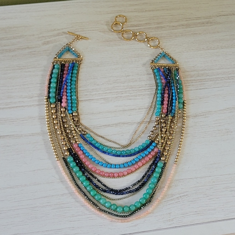 Stella & Dot Zahara Bib Necklace - Picture 11 of 12